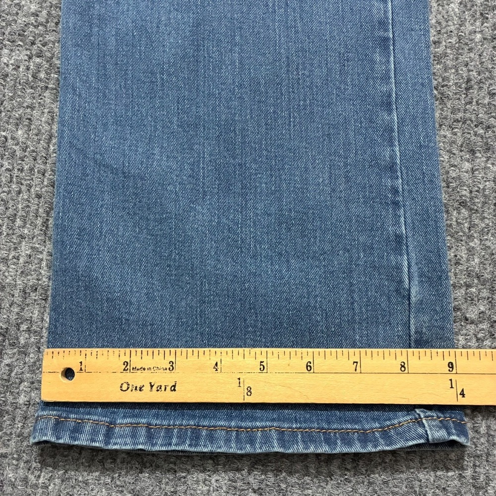 Wrangler Relaxed Boot Jeans Mens W35" L32.5" Blue Denim Casual Mid Rise - Picture 5 of 8
